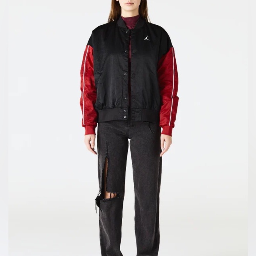 Air Jordan Flight Womens Renegade Jacket DV1414 010 - Picture 4 of 5